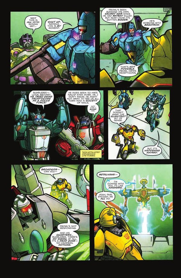 Transformers Robots In Disguise 14 Comic Book Preview  Megatron Is BACK Image  (4 of 7)